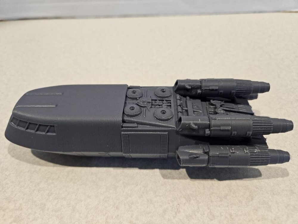3d Printed Colonial Shuttle 6in Model Printed Whole