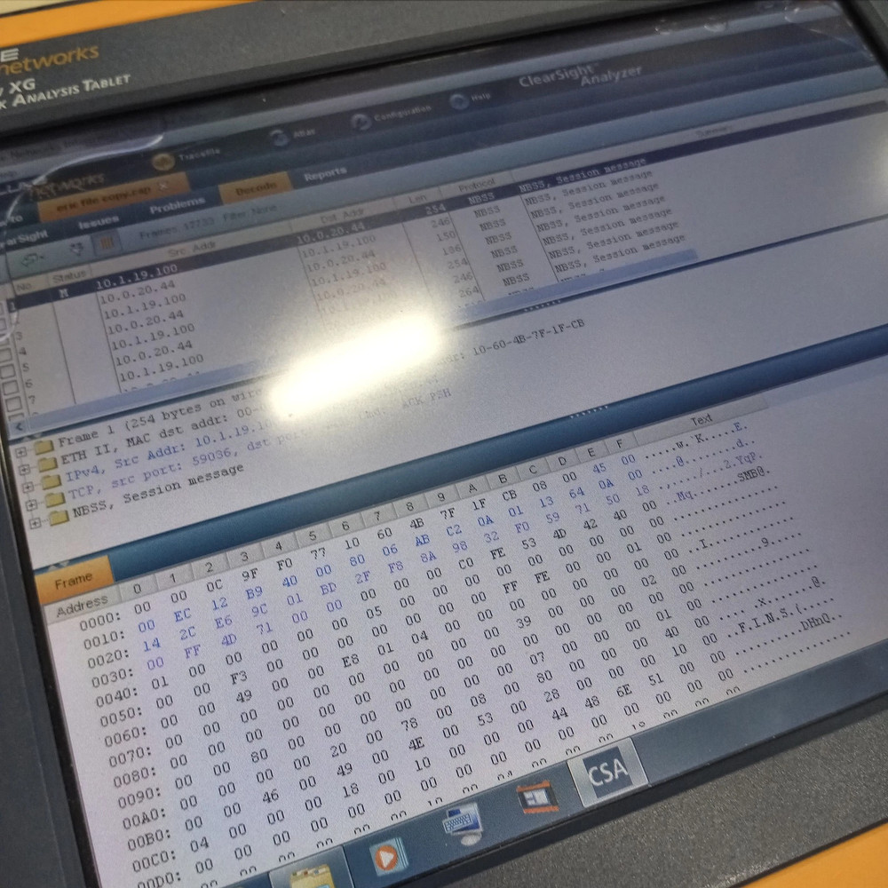 Fluke Networks Optiview XG Network Analyzer Tablet + Warranty