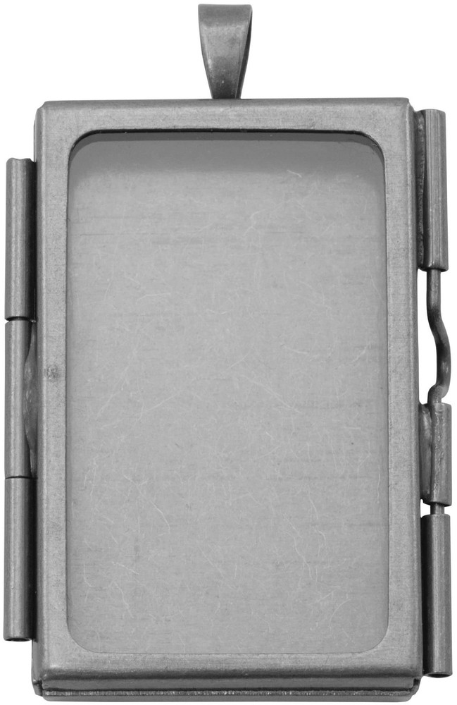 Tim Holtz - Advantus TIM HOLTZ LOCKET RECT FRAME, us:one One Size, Metal