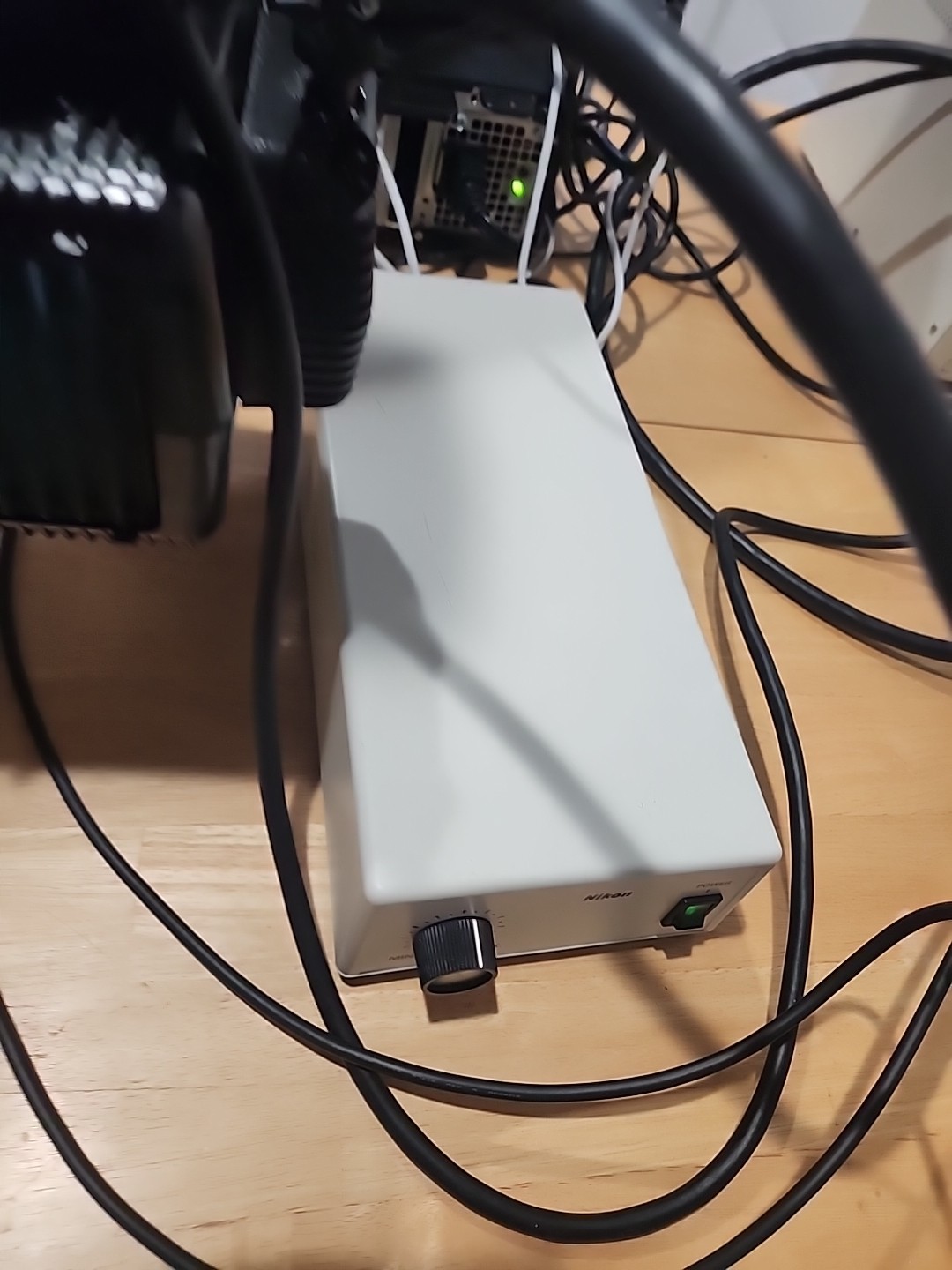 Nikon Eclipse TE300 Inverted Microscope Fluorescence Hoffman Modulation Complete