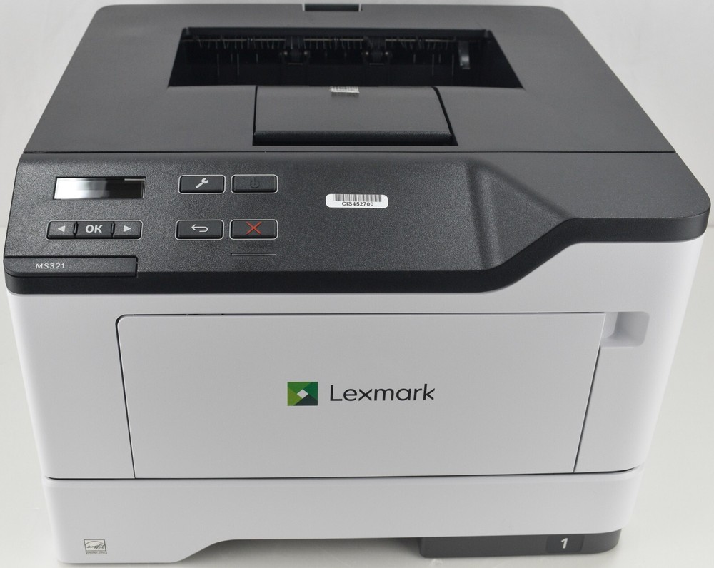 Lexmark MS321dn Duplex Network Laser Printer 384 Page Count with 80% Toner