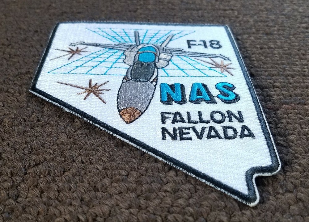 NAVAL AIR STATION FALLON NEVADA NAVY PATCH WAR AIRCRAFT FIGHTER PILOT