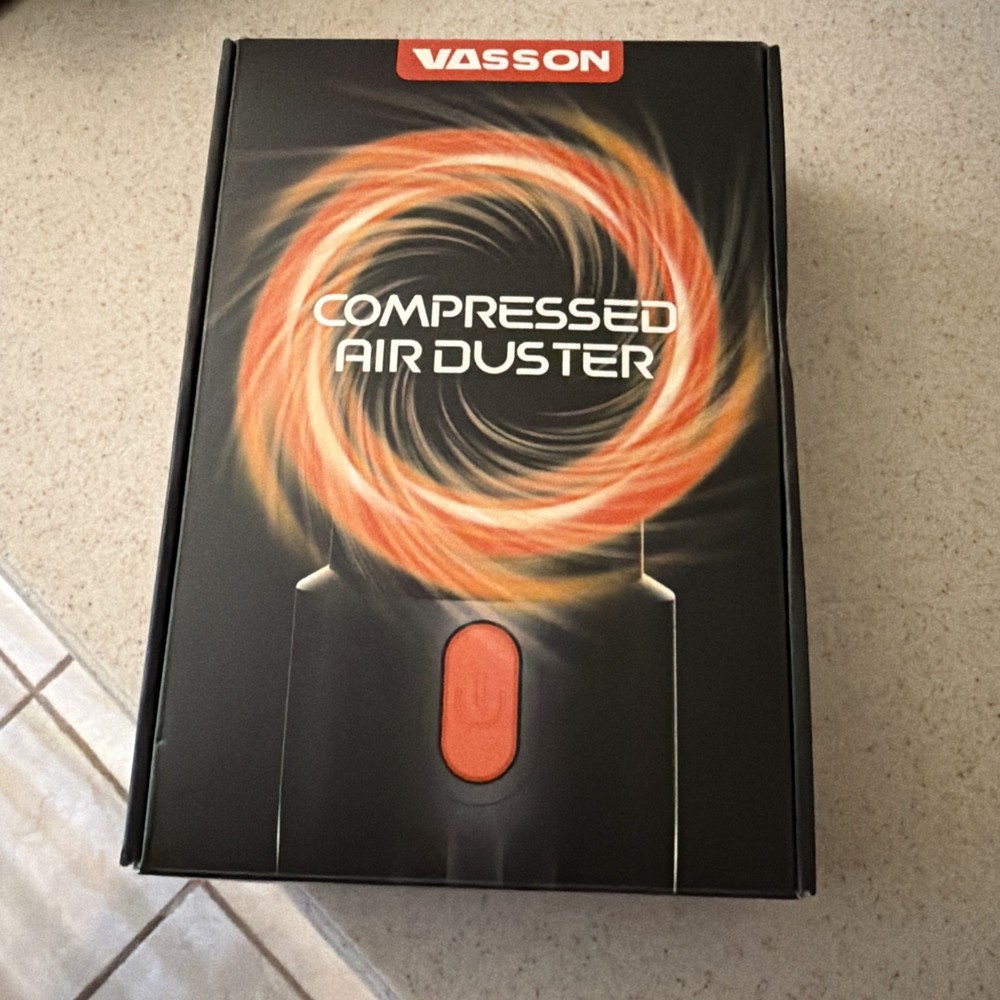 Vasson Compressed Air Duster Ms-C002 New Open Box