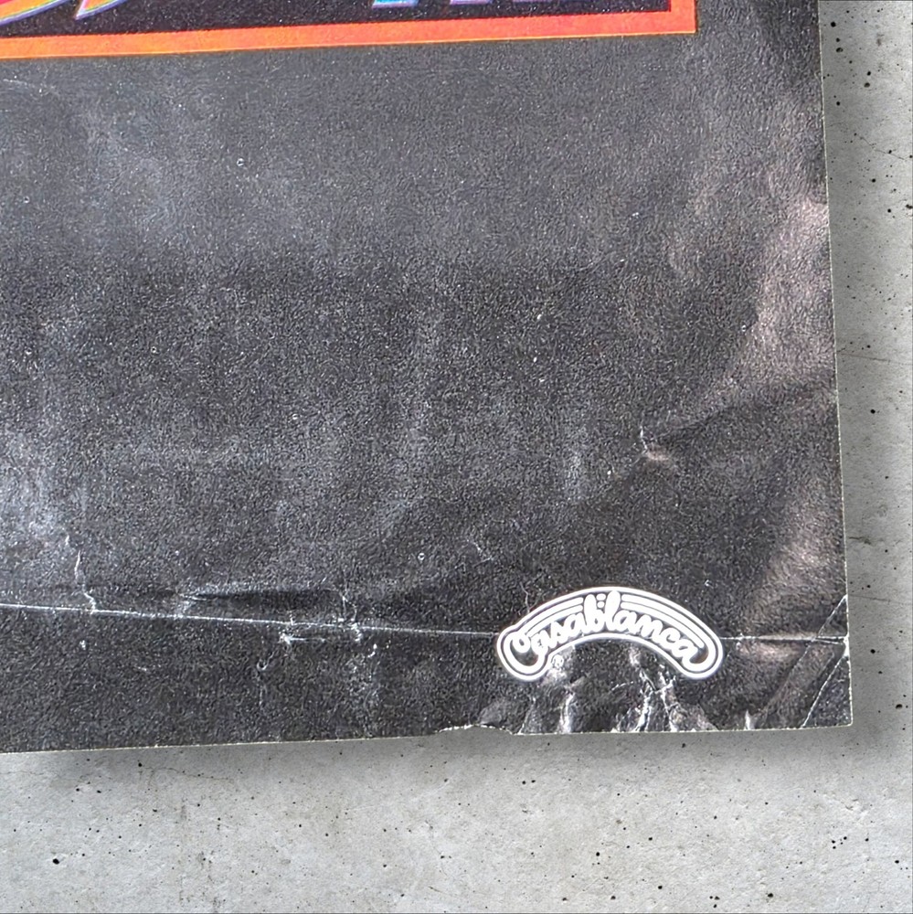 KISS Rock and Roll Over Vintage 1976 Magazine Page Ad National Lampoon 70s Music