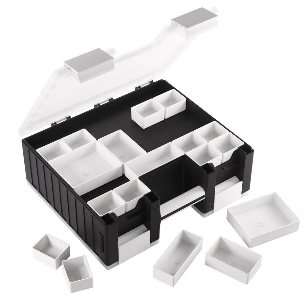 Gamegenic Game Castle Black/White/Clear