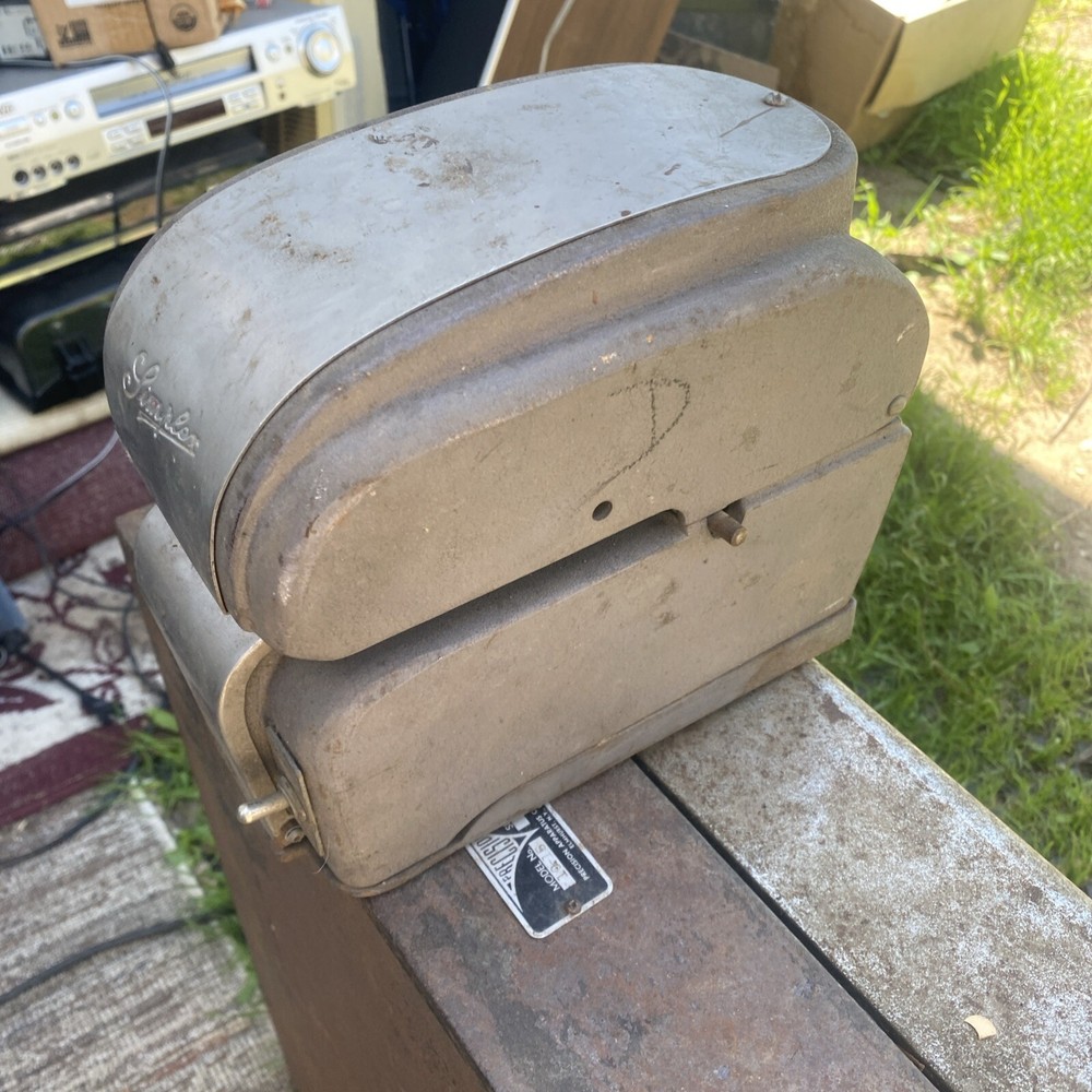 Vintage Simplex Industrial Time Clock Traditional Punch Clock Steampunk Decor