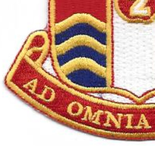 186th Field Artillery Regiment Patch