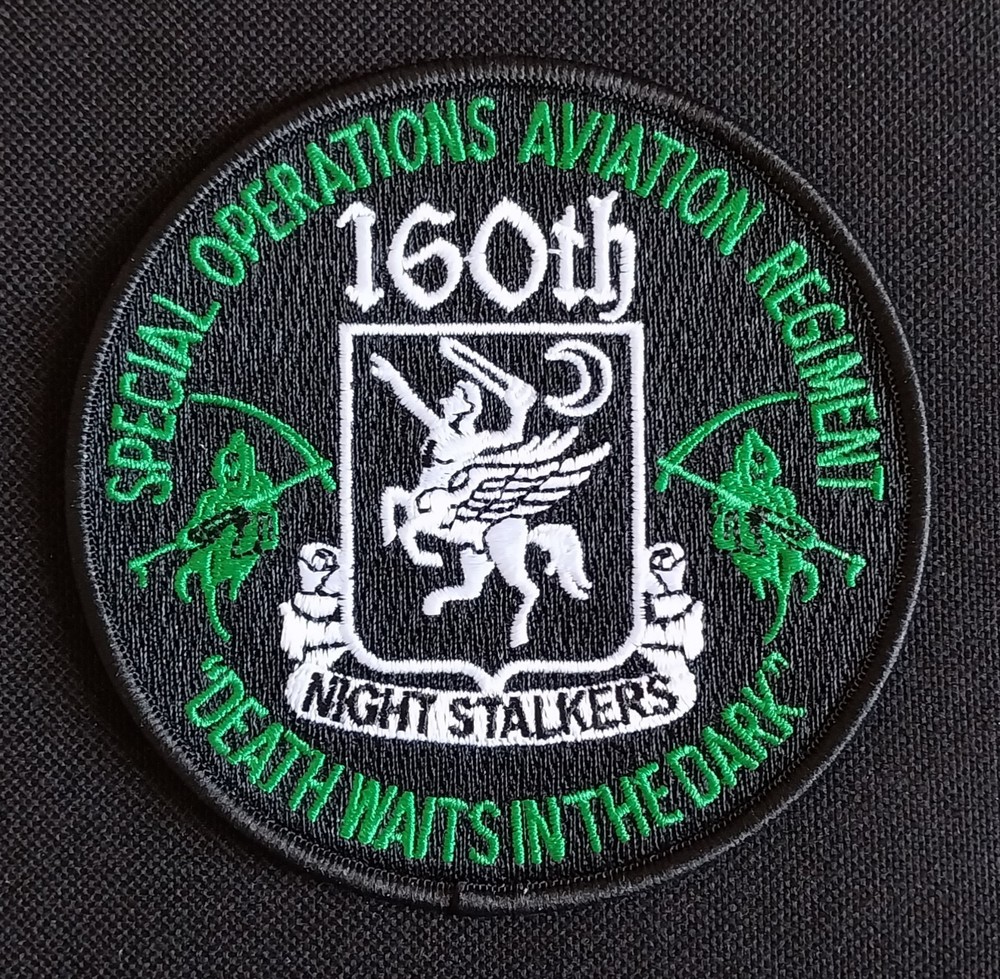 Operation Absolute Resolve 160th Airborne Night Stalkers US ARMY SOAR Patch