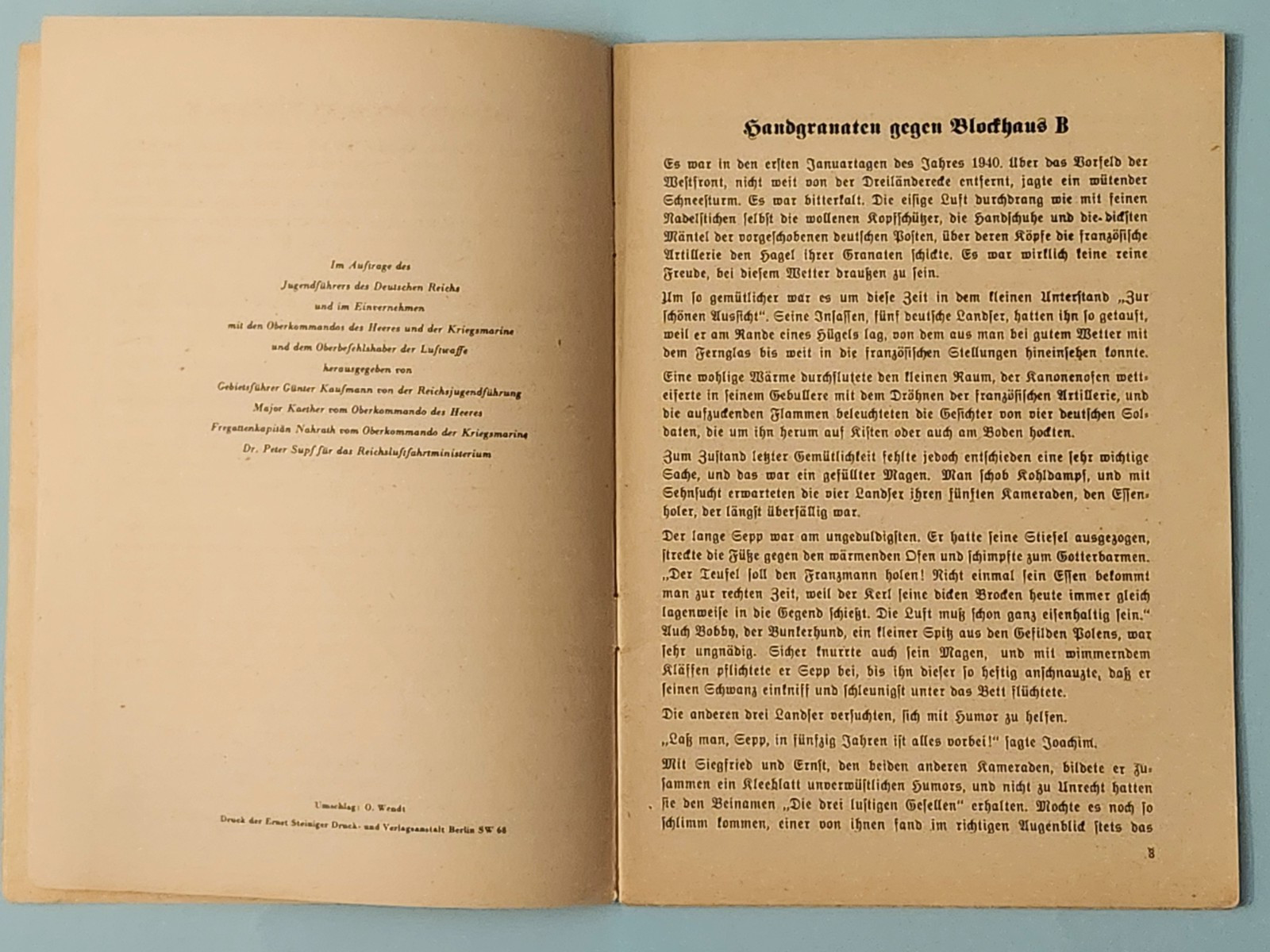WW2 " Kriegsbücherei der deutschen Jugend" # 63