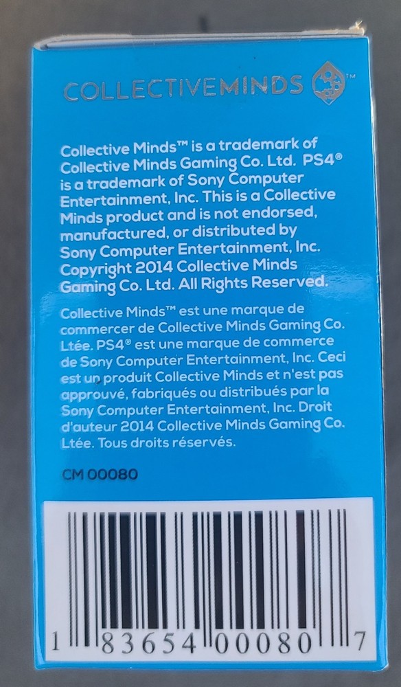 Collective Minds ChatBoost Backlit Chatpad Black for PS4 Controller CM 00080