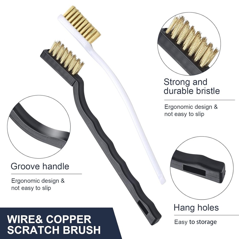 3D Printer Nozzle Cleaning Kit 26pcs Tool Set Needles Brushes Case