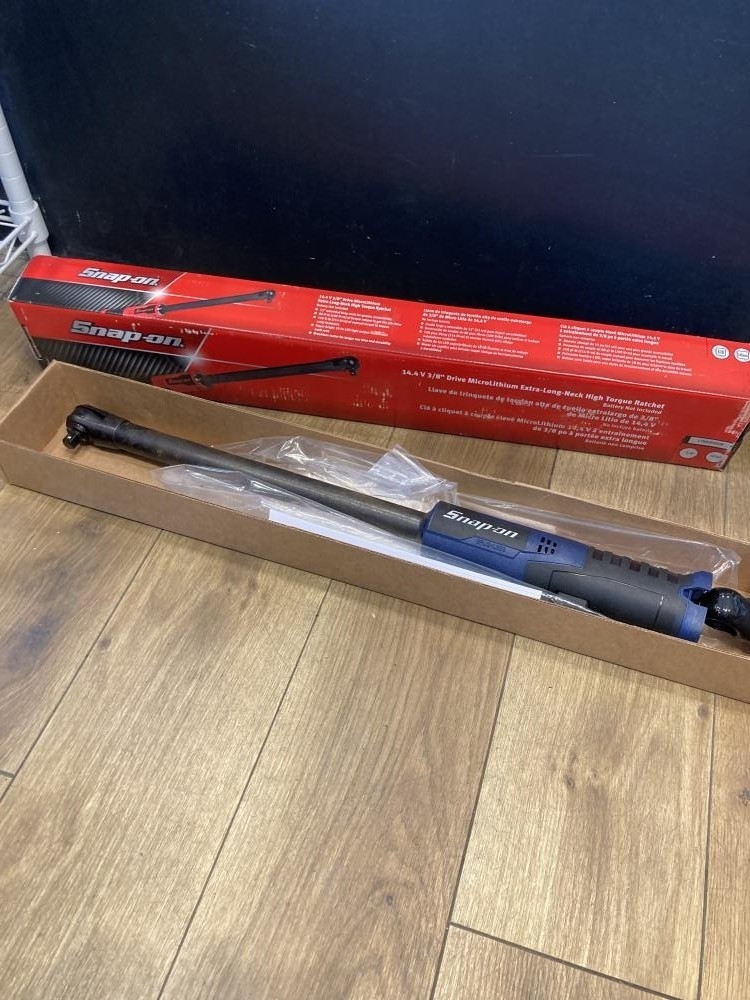 Snap-on CTR869MBDB 14.4 V 3/8" Dr MicroLithium High-Torque Extra-Long Ratchet