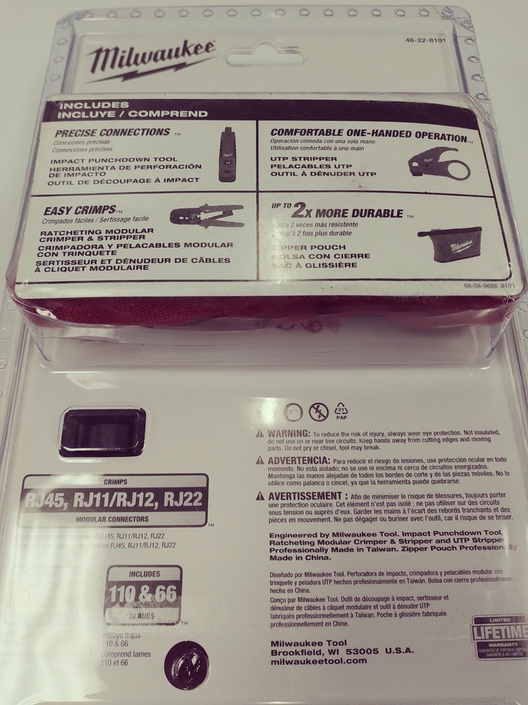 Milwaukee Tool 48-22-8101 Twisted Pair Install Kit