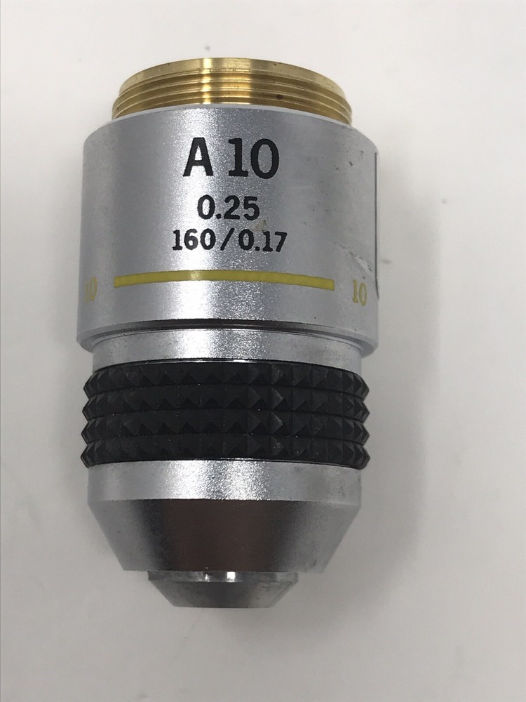 Olympus A 10 Microscope Objective Lens 0.25 160/0.17 CH