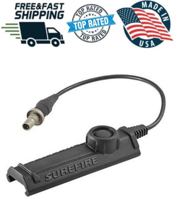 New Surefire SR07 Remote Dual Switch with 7" Cable For Any SureFire WeaponLight