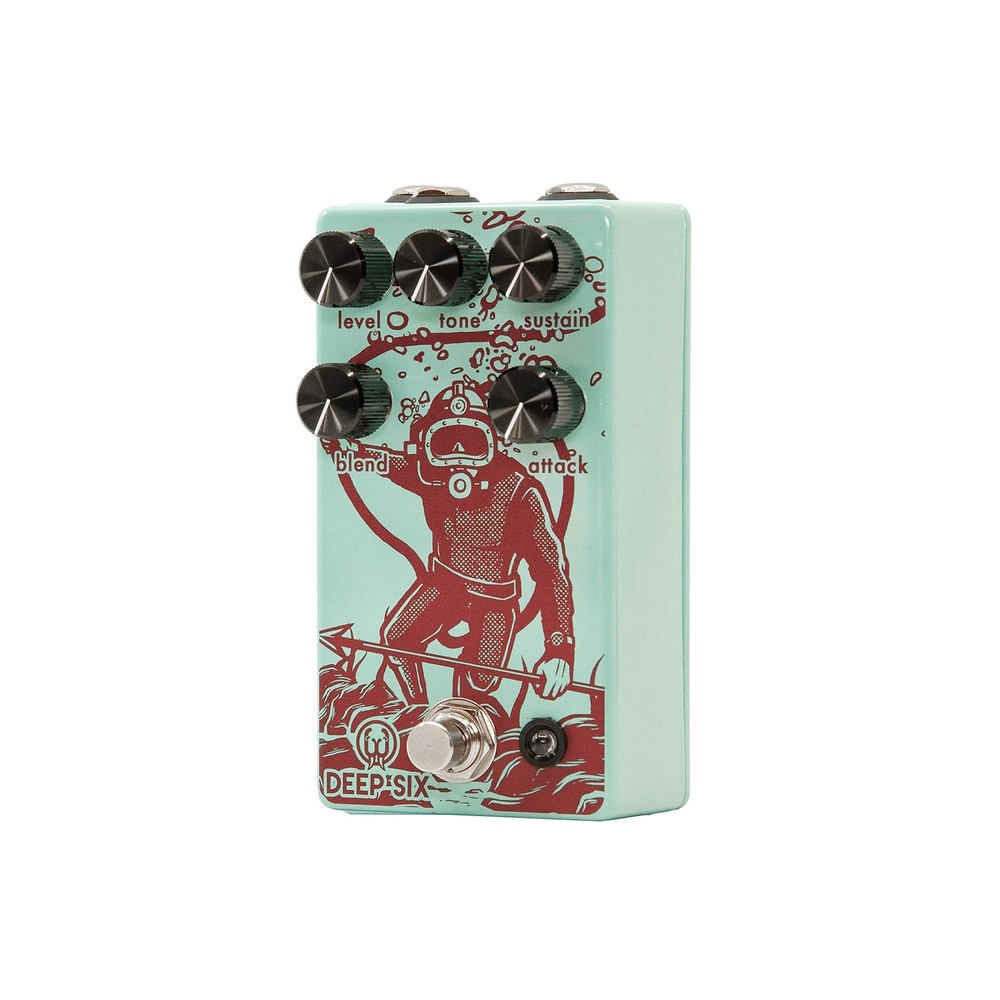 Walrus Audio Deep Six V3 Compressor Guitar Effects Pedal