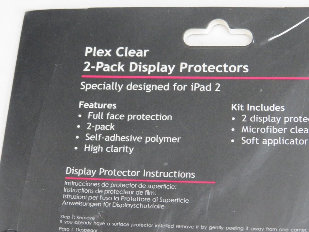 iPad 2 Screen Protector | PLEX by Incipio | 2-Pack | Anti-Glare