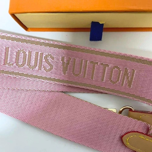 Louis Vuitton Shoulder Strap Adjustable Crossbody Shoulder Replacement Pink