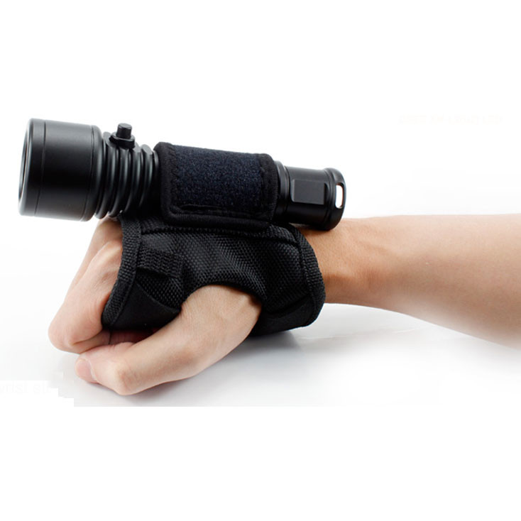 ORCATORCH Diving Flashlight Glove Hands-Free Flashlight Holder Universal Adjusta