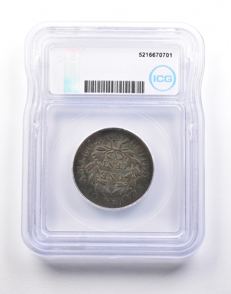 1803 Draped Bust Large Cent Authentic ICG *5222