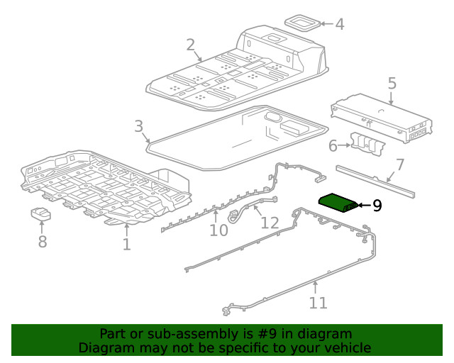 Genuine GM Control Module 24049829