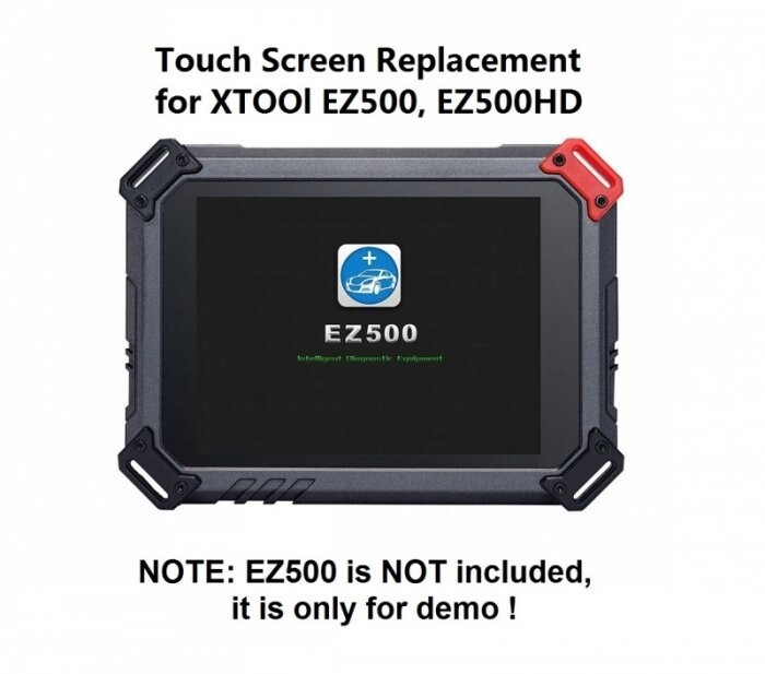 Touch Screen Digitizer Replacement for XTOOL EZ500 Gasoline EZ500HD Scanner