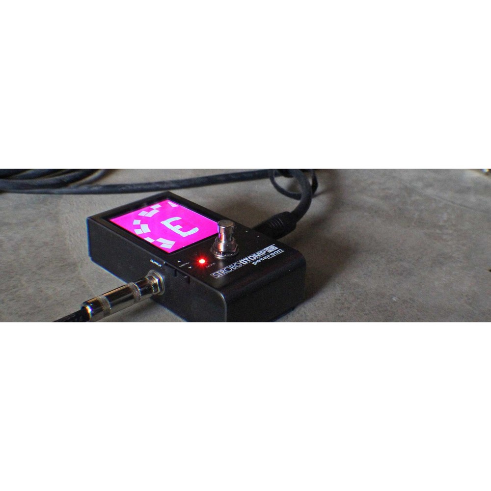 Peterson StroboStomp HD Chromatic Strobe Tuner Pedal