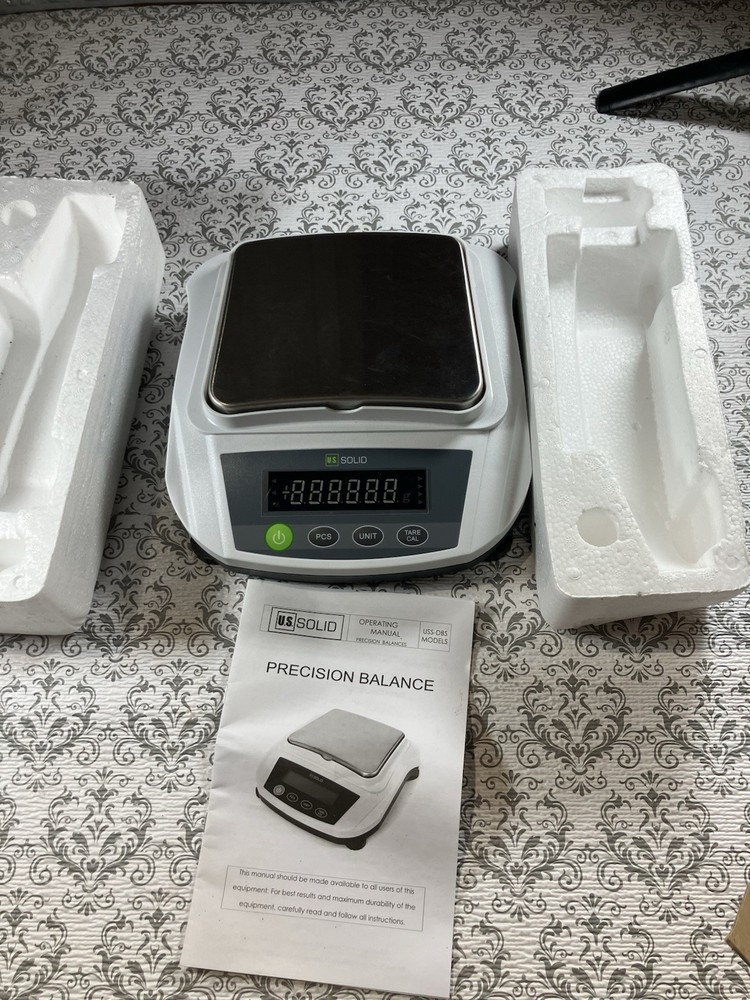 U.S. Solid 3000g x 0.01 g Precision Balance AC/DC Power Supply Missing