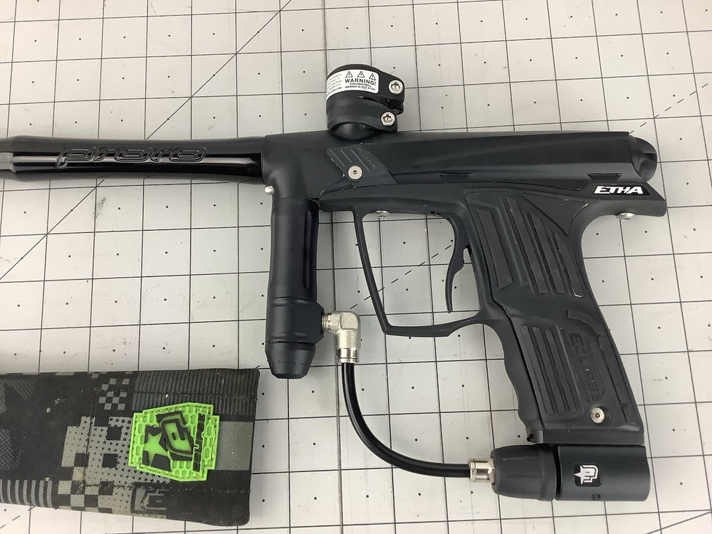 Used Planet Eclipse Etha 1 Electronic Paintball Marker Black