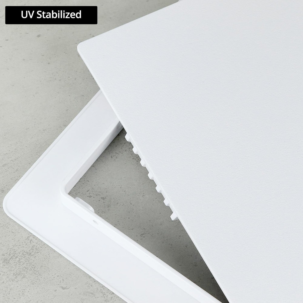 18x18 Plastic Drywall Access Panel, Removable Wall Door for Plumbing & HVAC