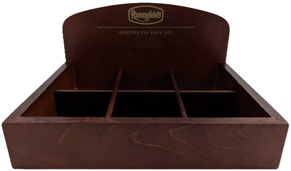 Ronnefeldt - Mahogany Wood Teavelope Display