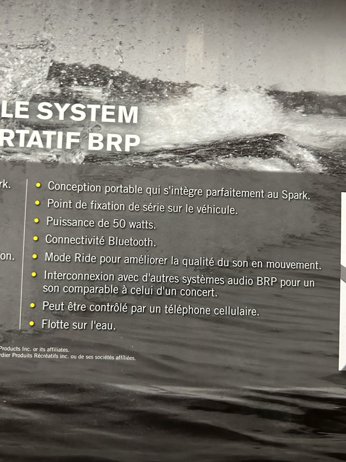 New/Sealed Sea-Doo BRP Audio-Portable System 295101147 jetski