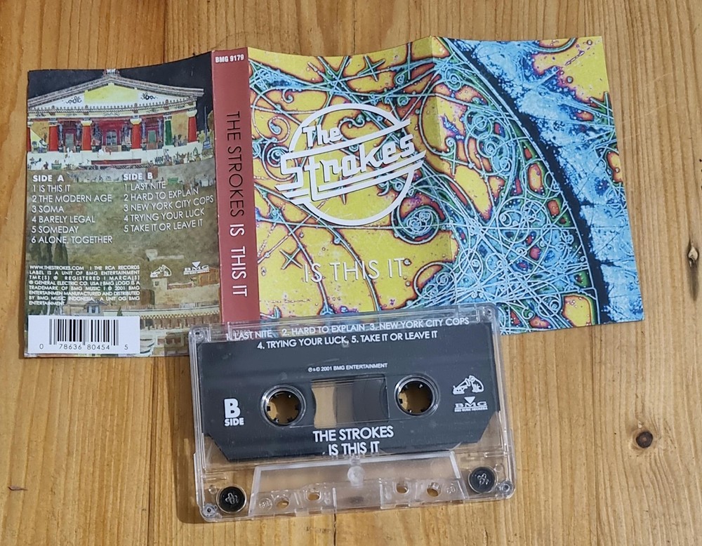 The Strokes Cassette Tapes