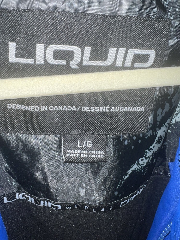 LIQUID Boys Blue Ski Jacket L