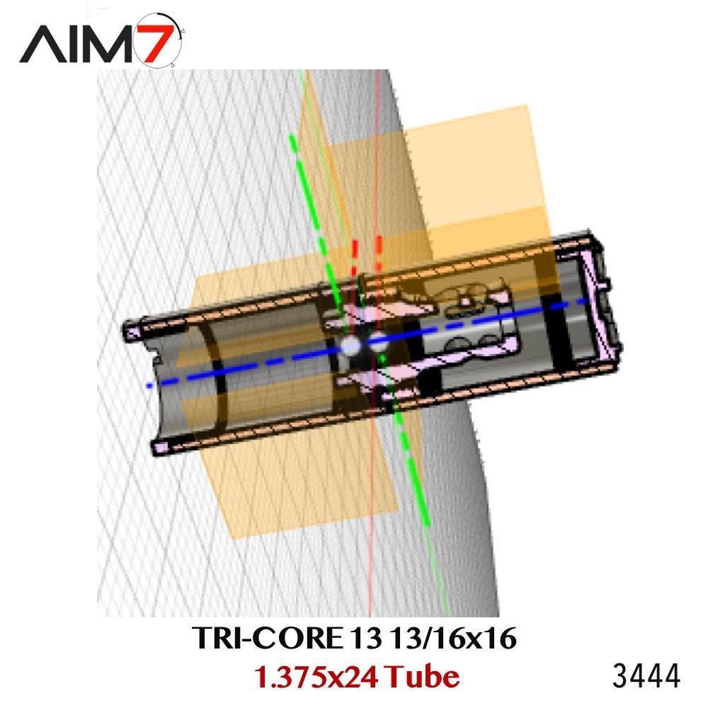 AIM7 TRI-CORE-12 MAGIK LIGHT Linear Comp & Slip Over 5.5″