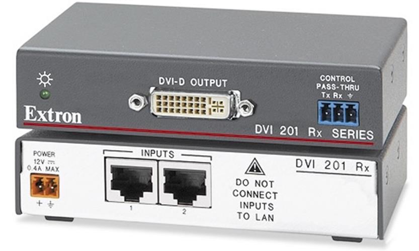 EXTRON 60-734-13 DVI 201 RX DIGITAL VISUAL INTERFACE TWISTED PAIR RECEIVER KIT