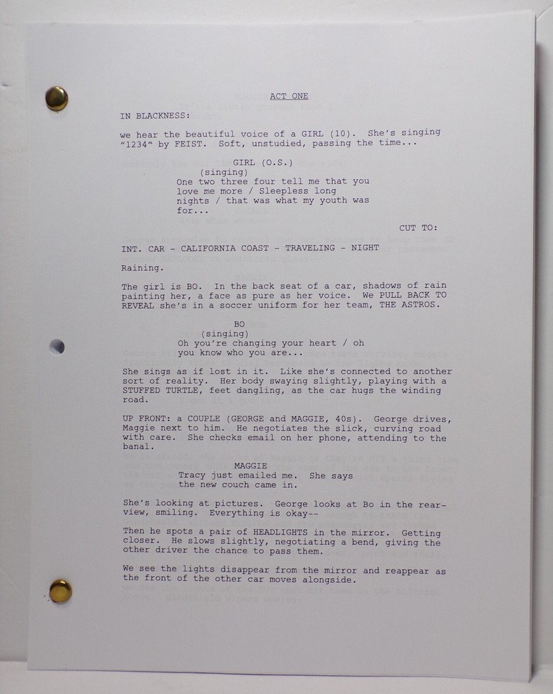 Believe TV Pilot Script J.J. AbramJake McLaughlin Delroy Lindo Original 062425WT