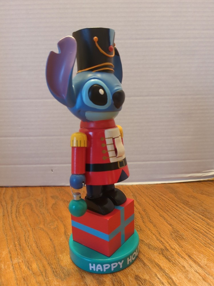 Disney Stitch w/Ornament Holiday Nutcracker
