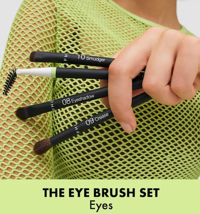 The Eye Brush Set – Complete Set for Precise Eye Makeup