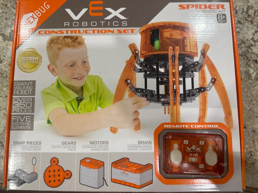 HEX Bug VEX Remote Control- robotics construction kit- Spider- Unopened