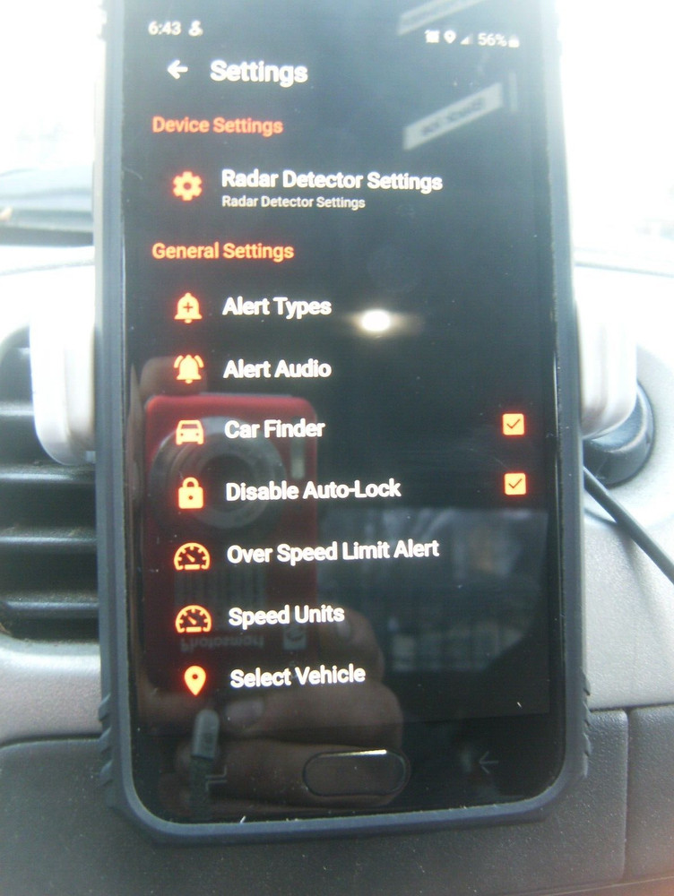 Cobra iRadar Detector iRad 135 RU For Android (Russian Language Model)