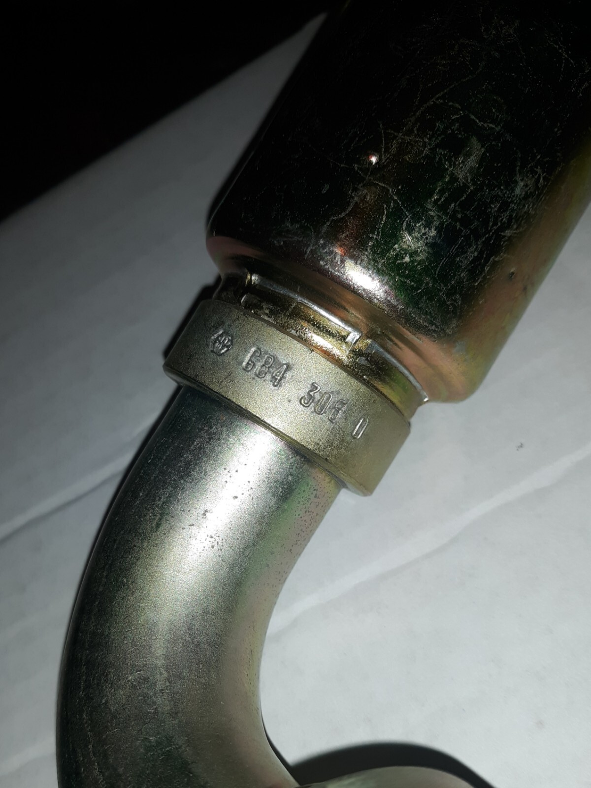 Weatherhead 20U G84 90° Crimp Hydraulic Fitting