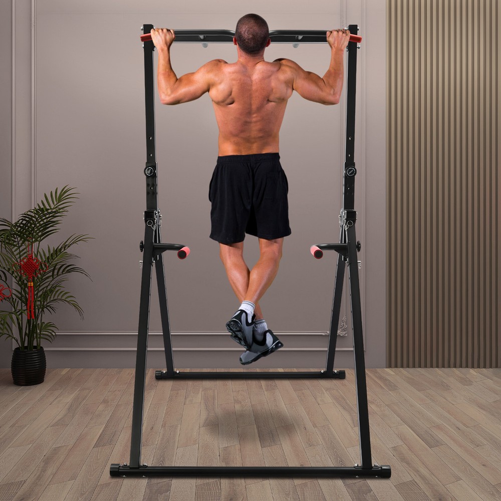 200kg Triangular Pull Up Station Adjustable Pull Up Bar Strength Training Bar