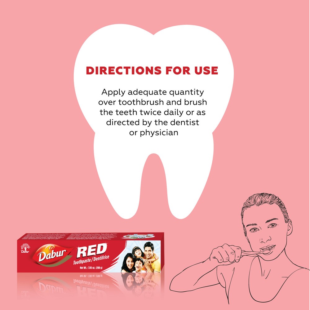 Dabur Red Toothpaste 200G