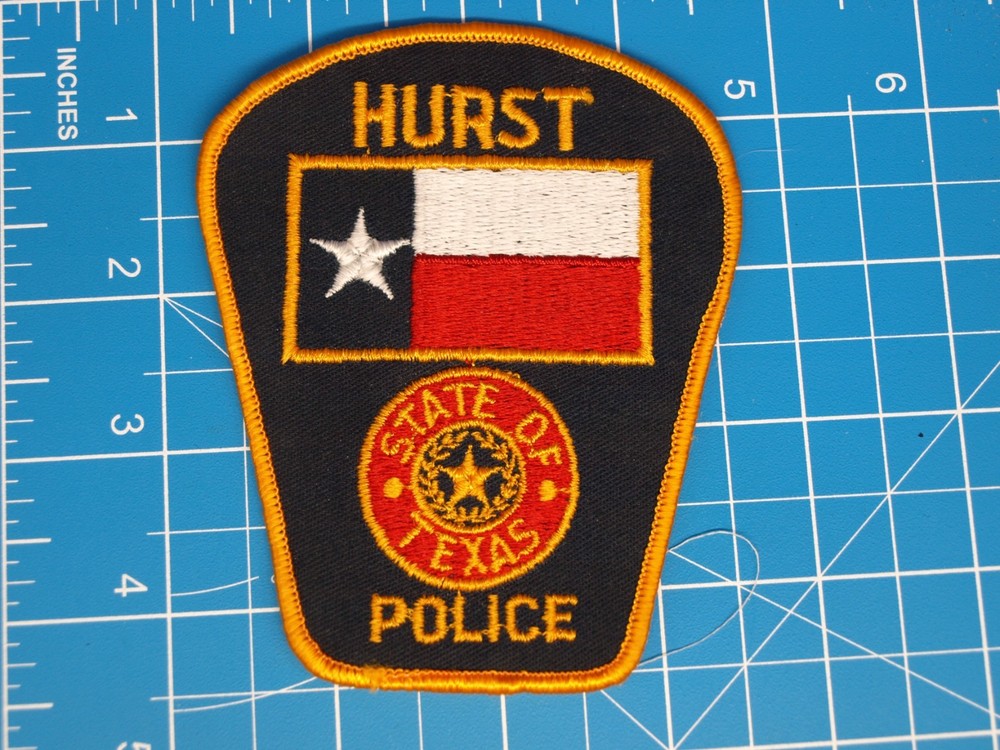 Hurst Texas Police patch-Vintage