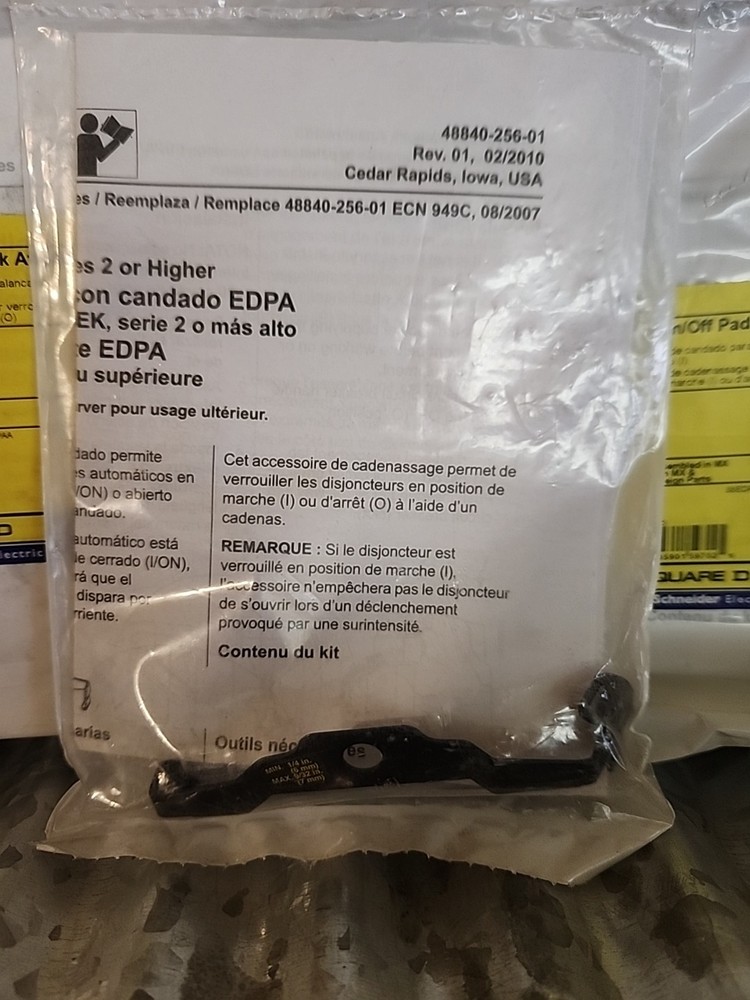 EDPA LOCK ON/OFF Padlock Attachments