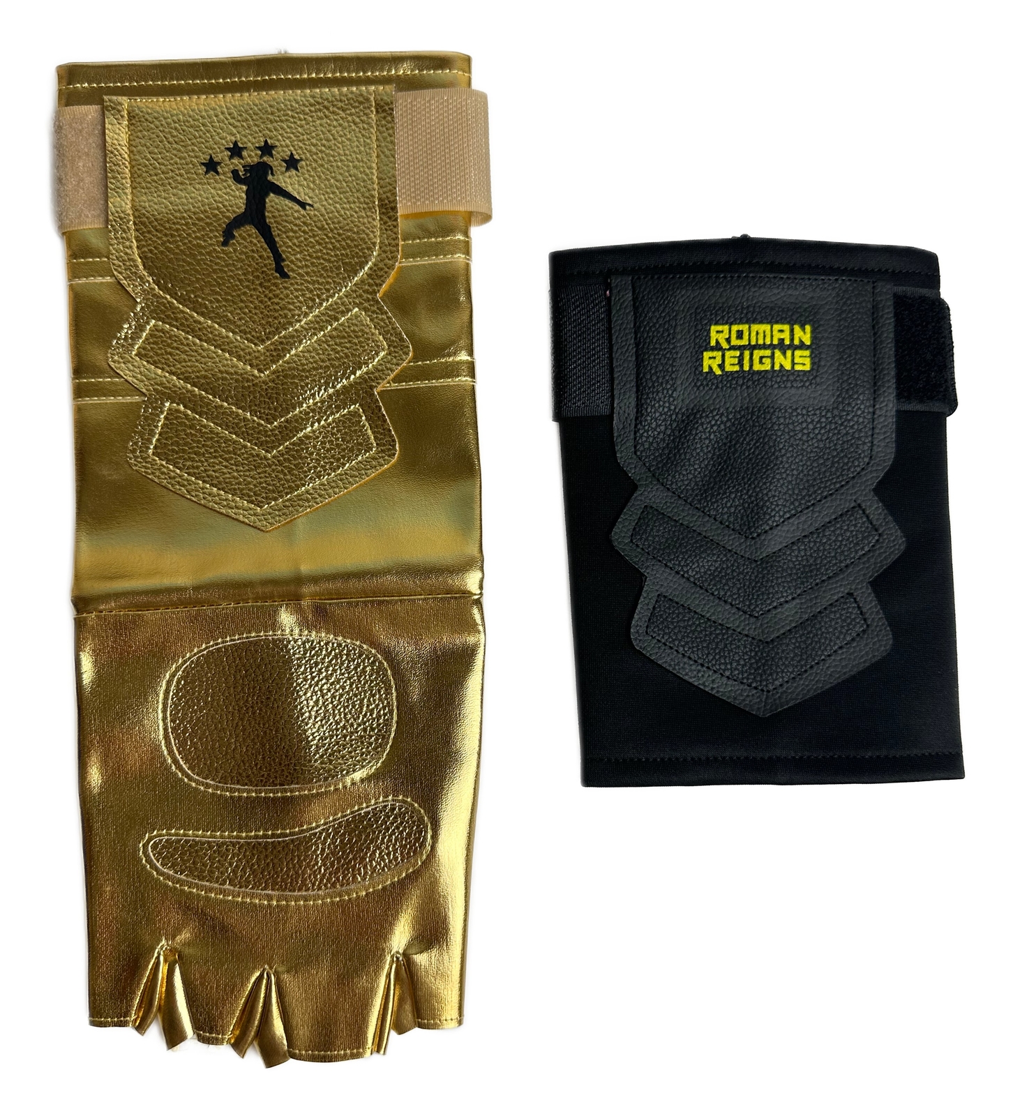 Gold Roman Reigns Tribal Chief Logo WWE Punch Glove Set