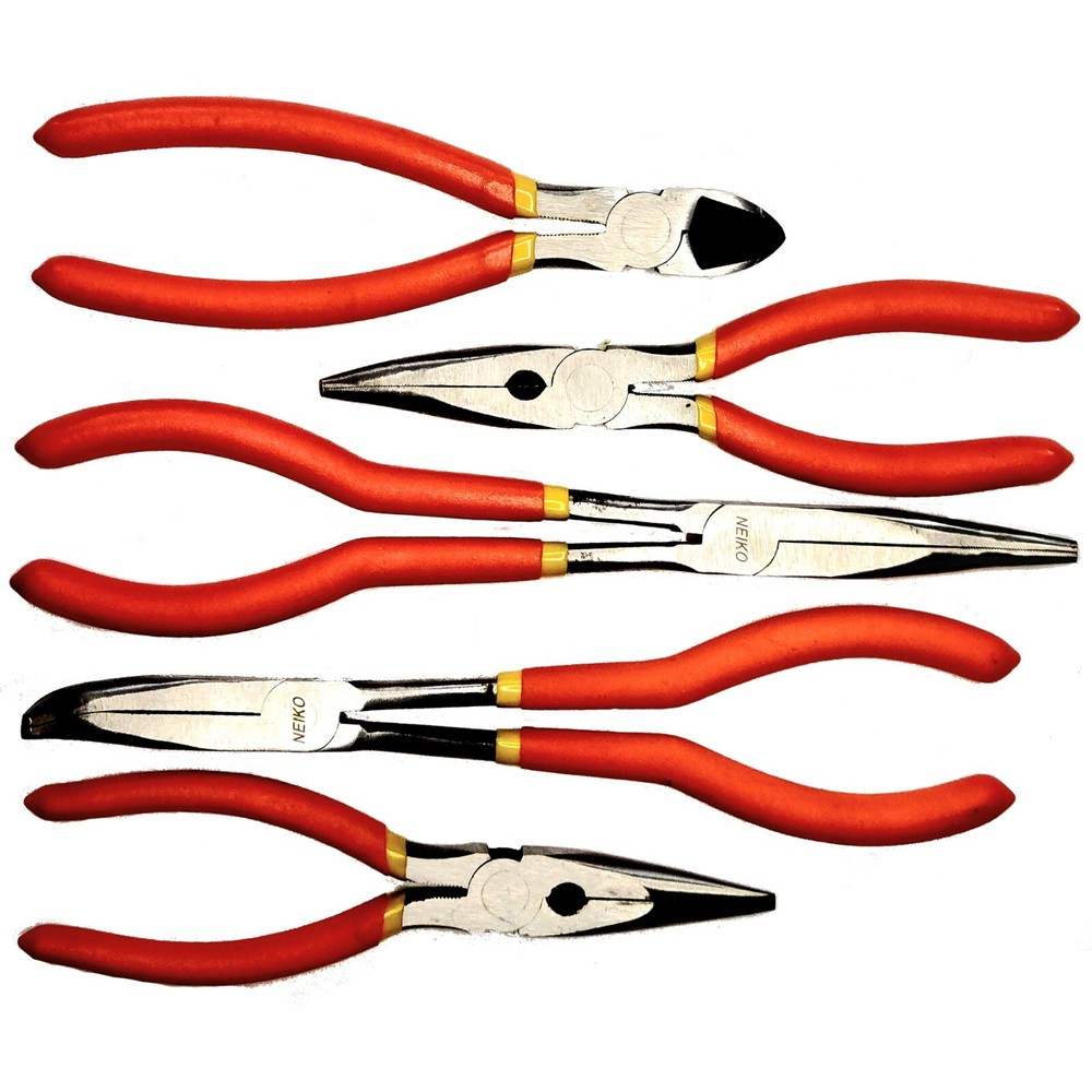 5pc long nose plier set