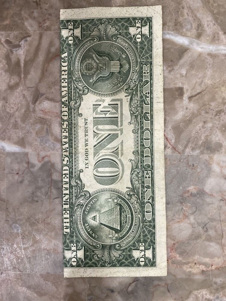 $1 1985 Federal Reserve NICE MODERATE "3rd.PRINTING SHIFT ERROR"