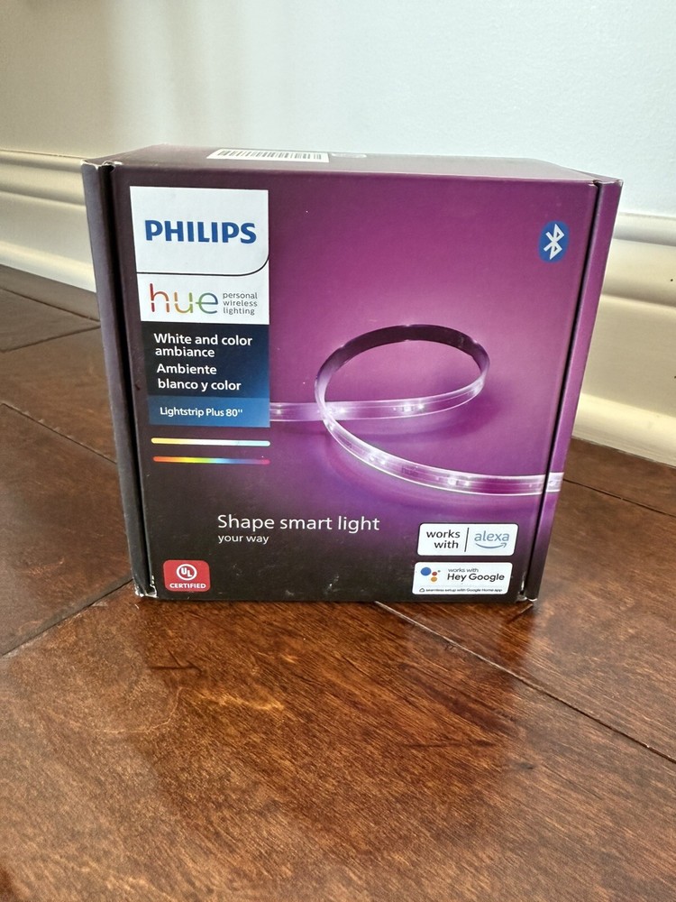 Philips Hue Shape Smart Lightstrip Plus 80" Personal Wireless Lighting